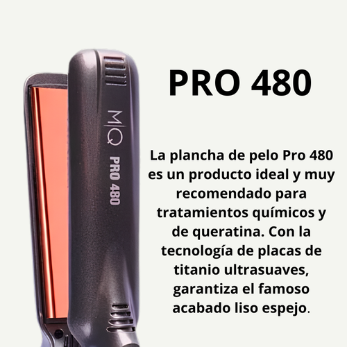 Plancha de pelo MQ Pro 480 - 17 temperaturas