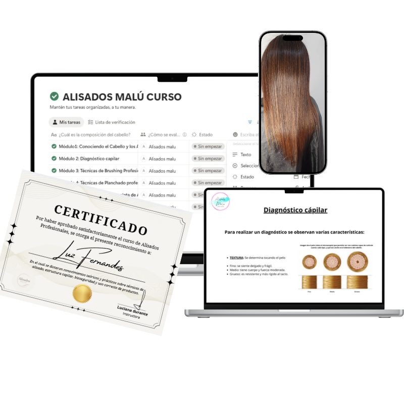 Curso de Alisados Profesionales Online